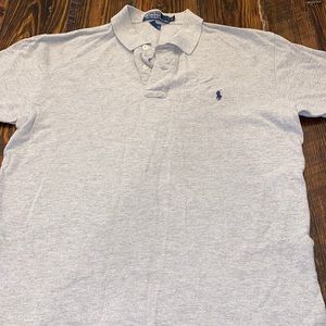 Polo by Ralph Lauren light gray polo shirt